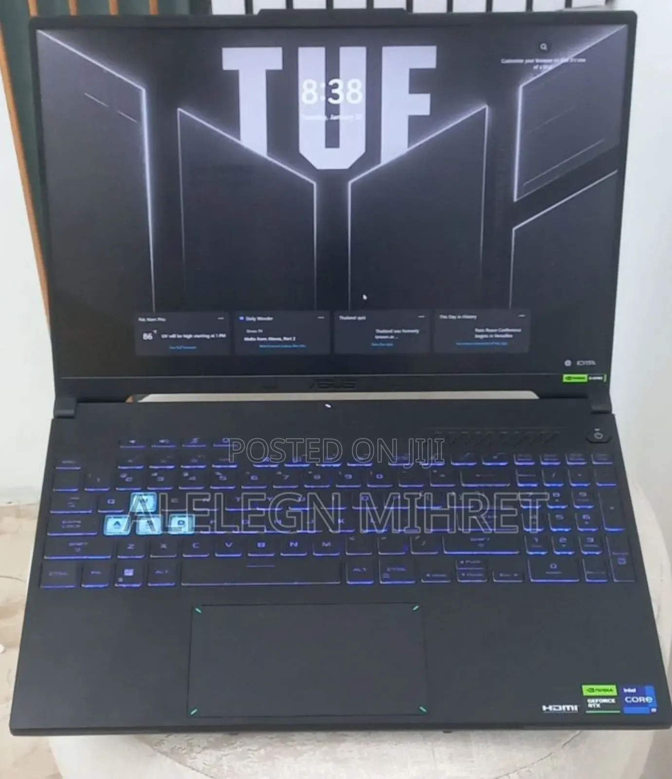 New Laptop Asus TUF Gaming A15 16GB Intel Core I9 SSD 1T