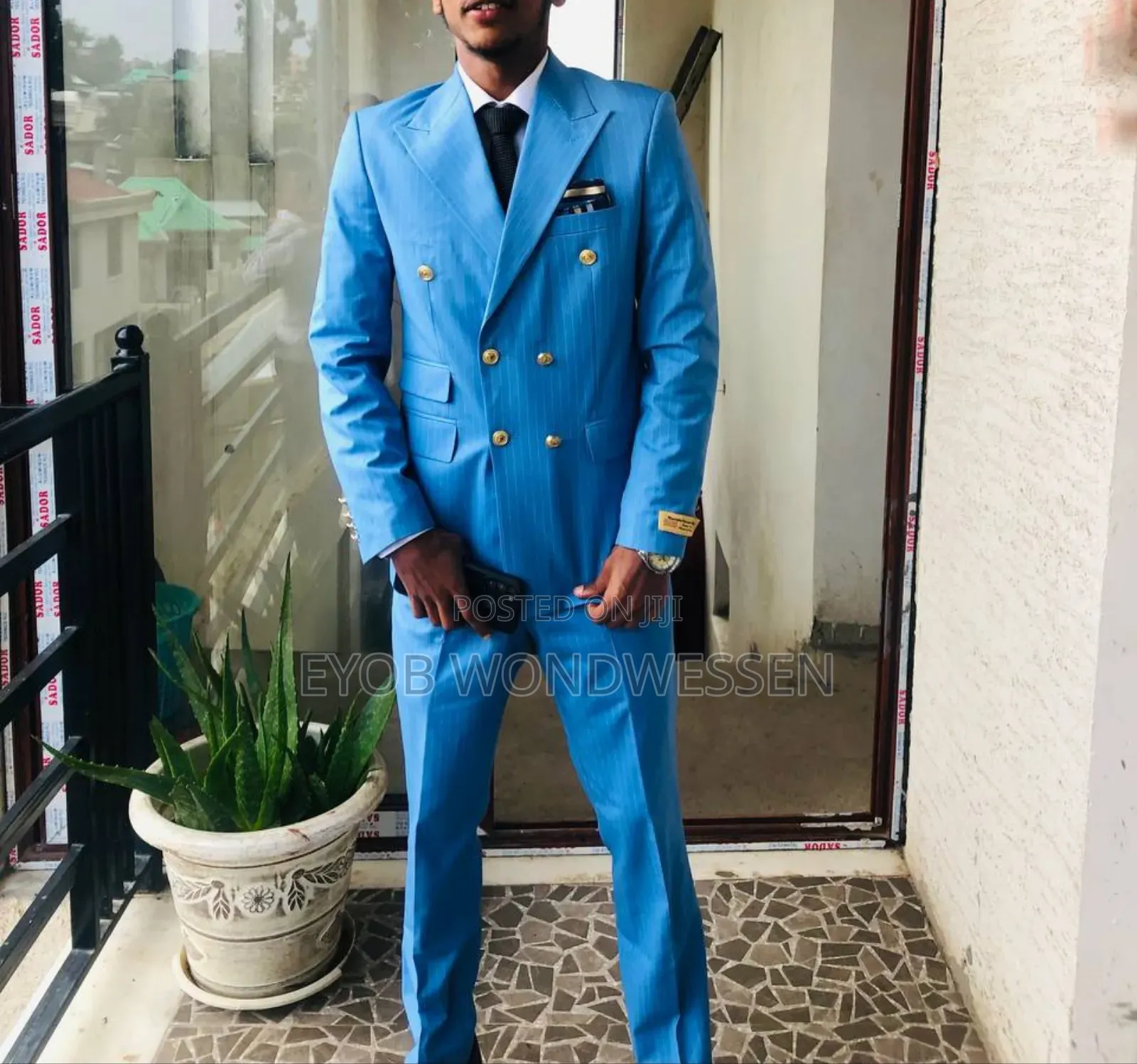 Daniel Gallotti Suit Made in Turkey Size 44