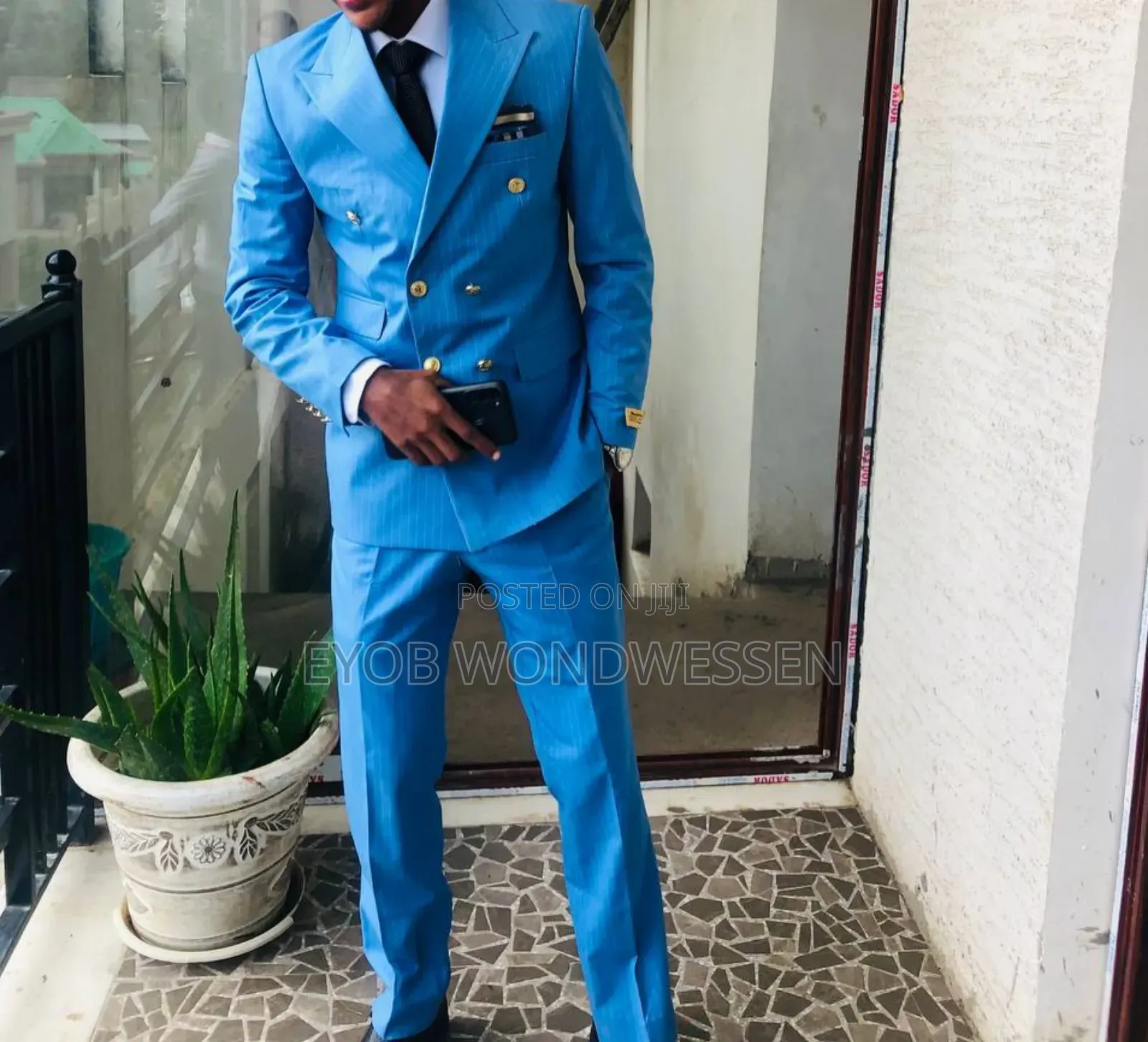 Daniel Gallotti Suit Made in Turkey Size 44