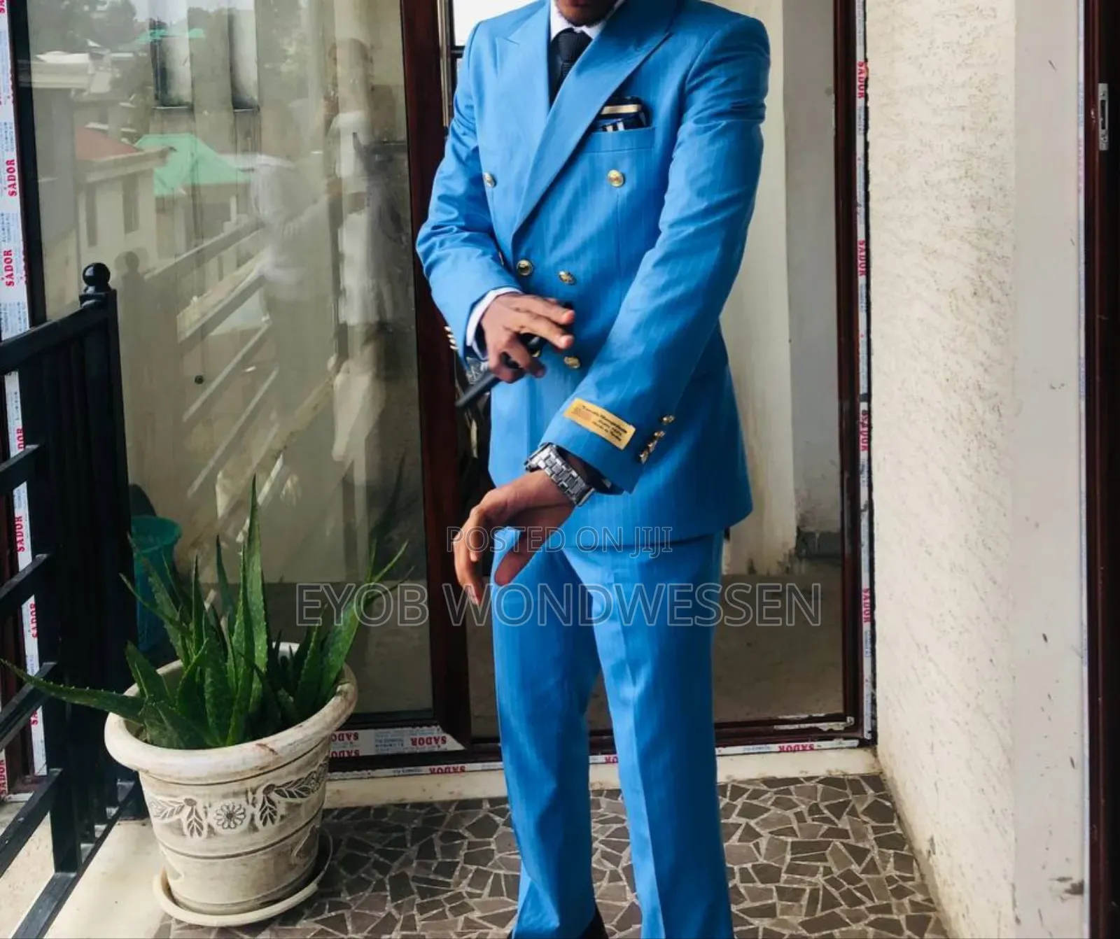 Daniel Gallotti Suit Made in Turkey Size 44