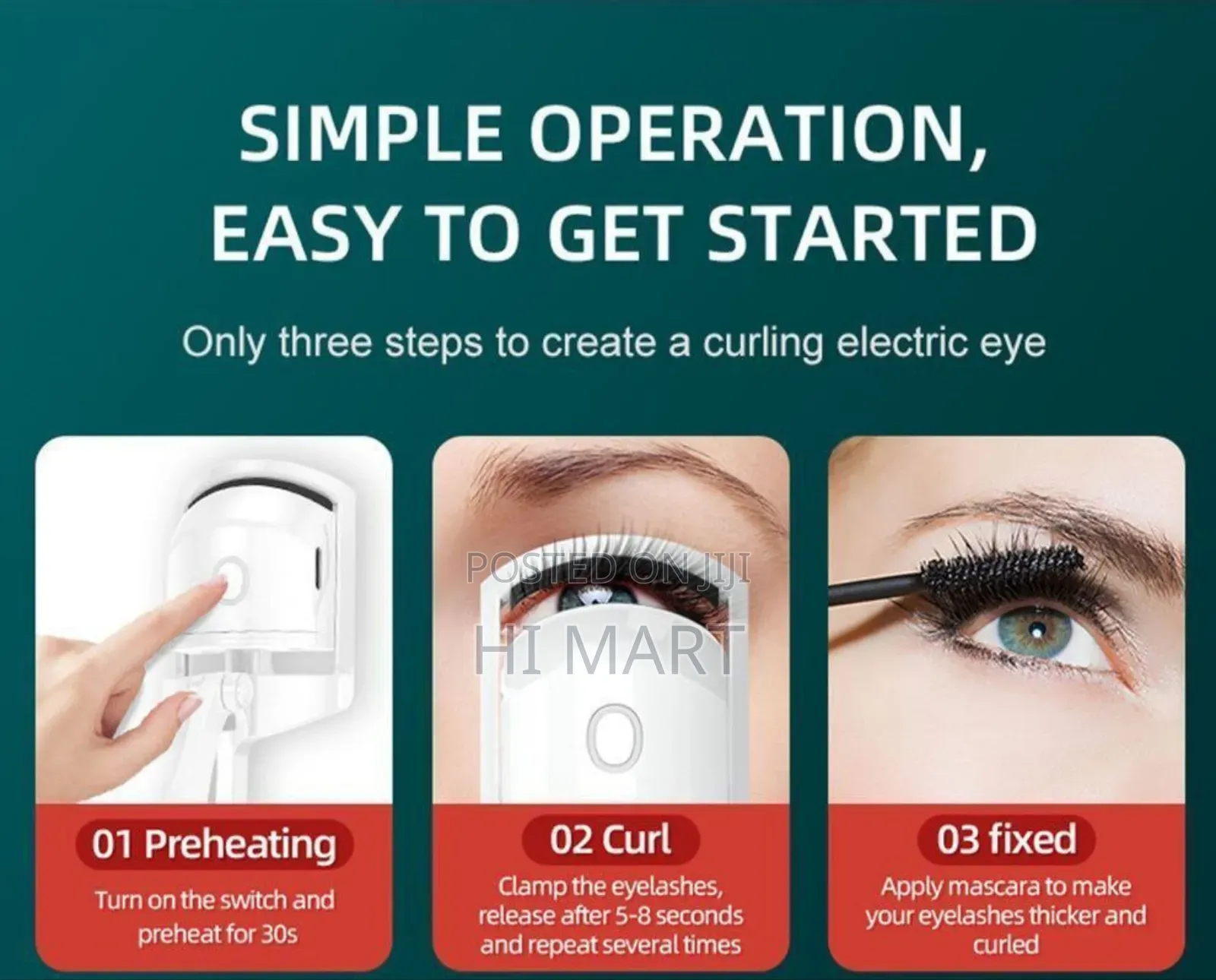 Bomidi High Quality Electric Eyelash Curler