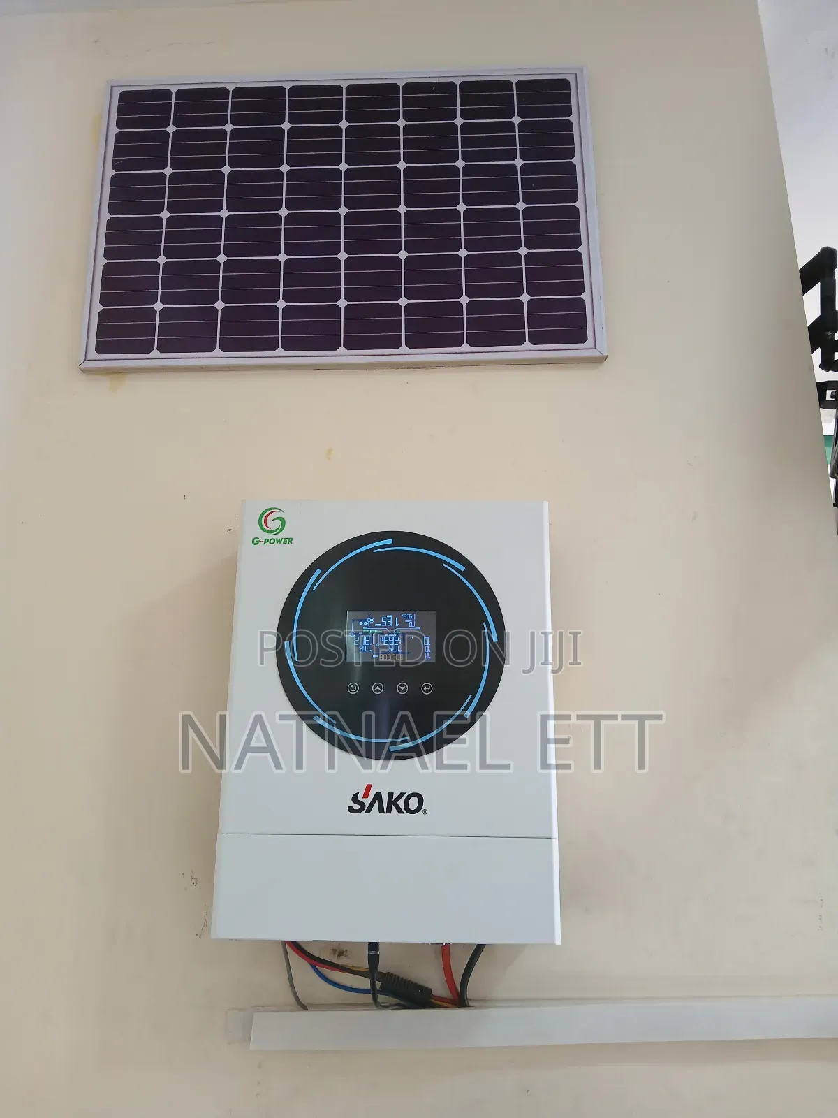 5ኪሎዋት ኢንቨርተር እና ሊትየም ባትሪ