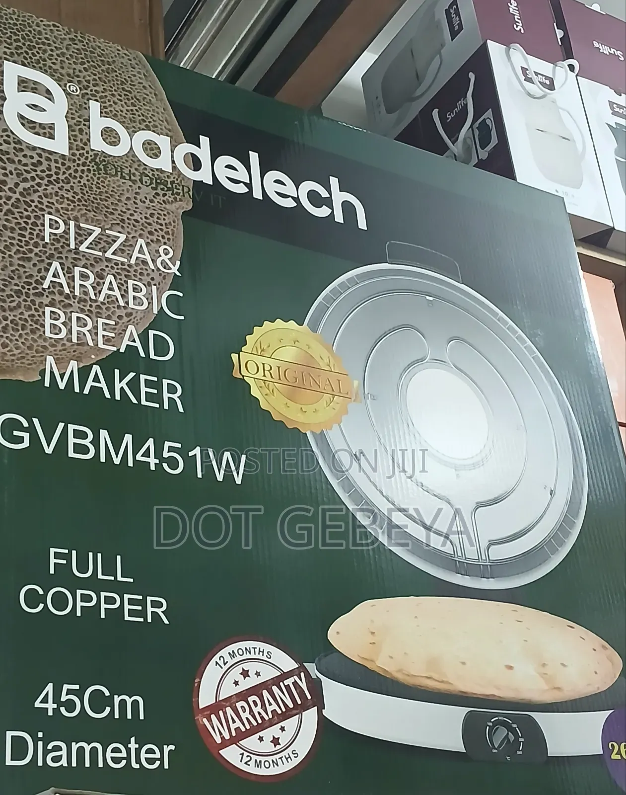 Badelech 45cm Pizza and Bread Maker