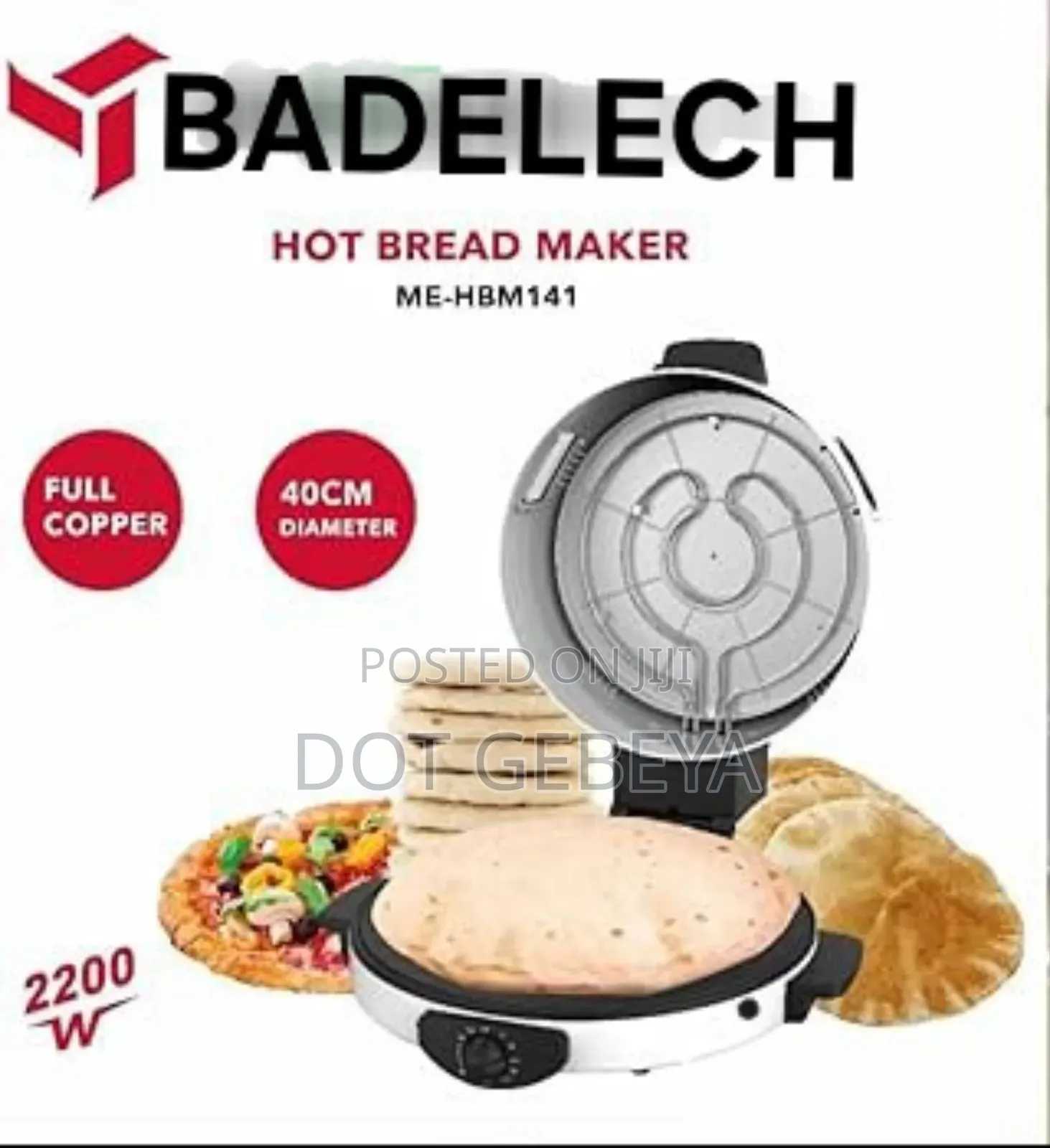 Badelech 45cm Pizza and Bread Maker