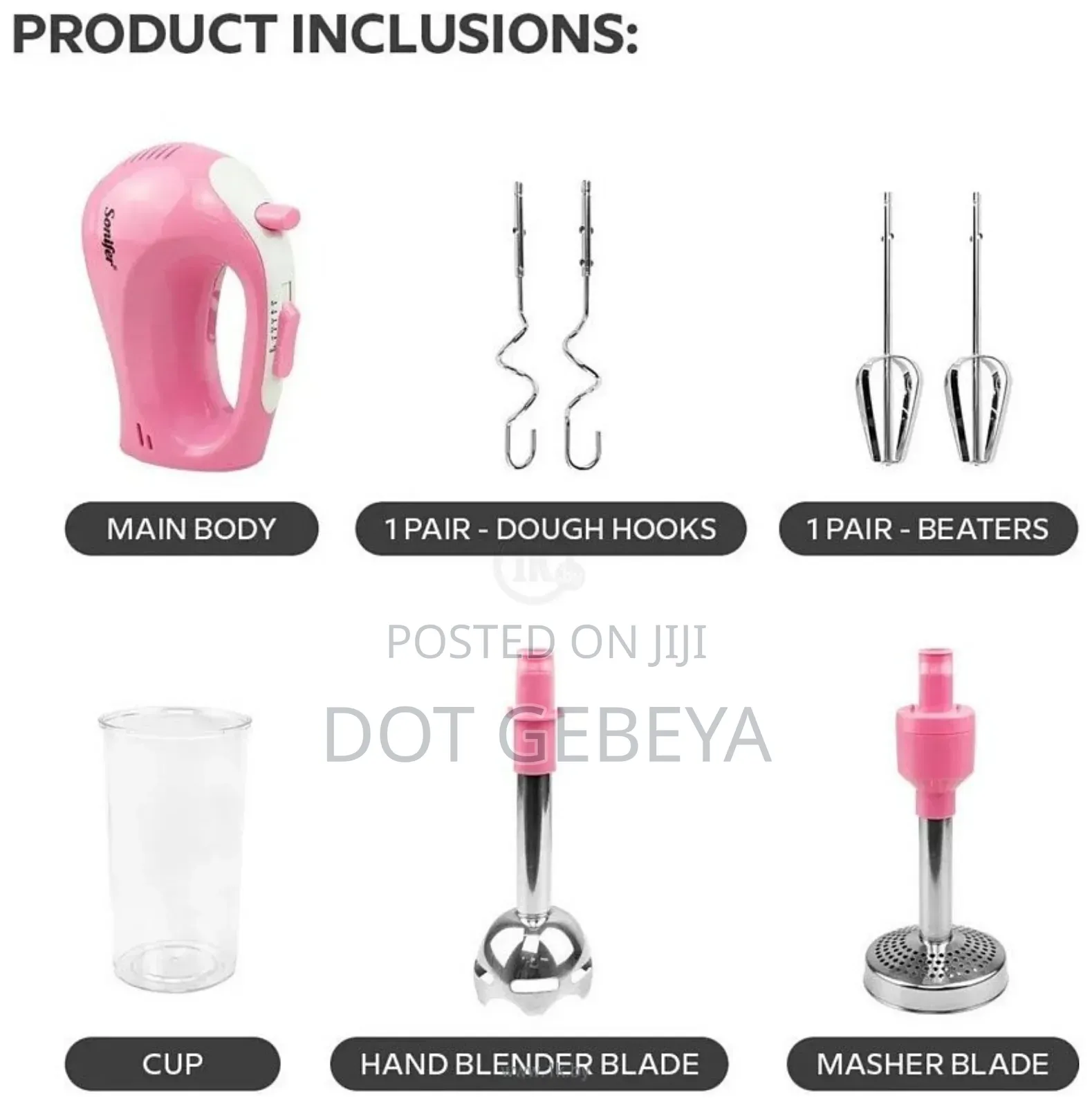 Sonifer 5 in Hand Mixer