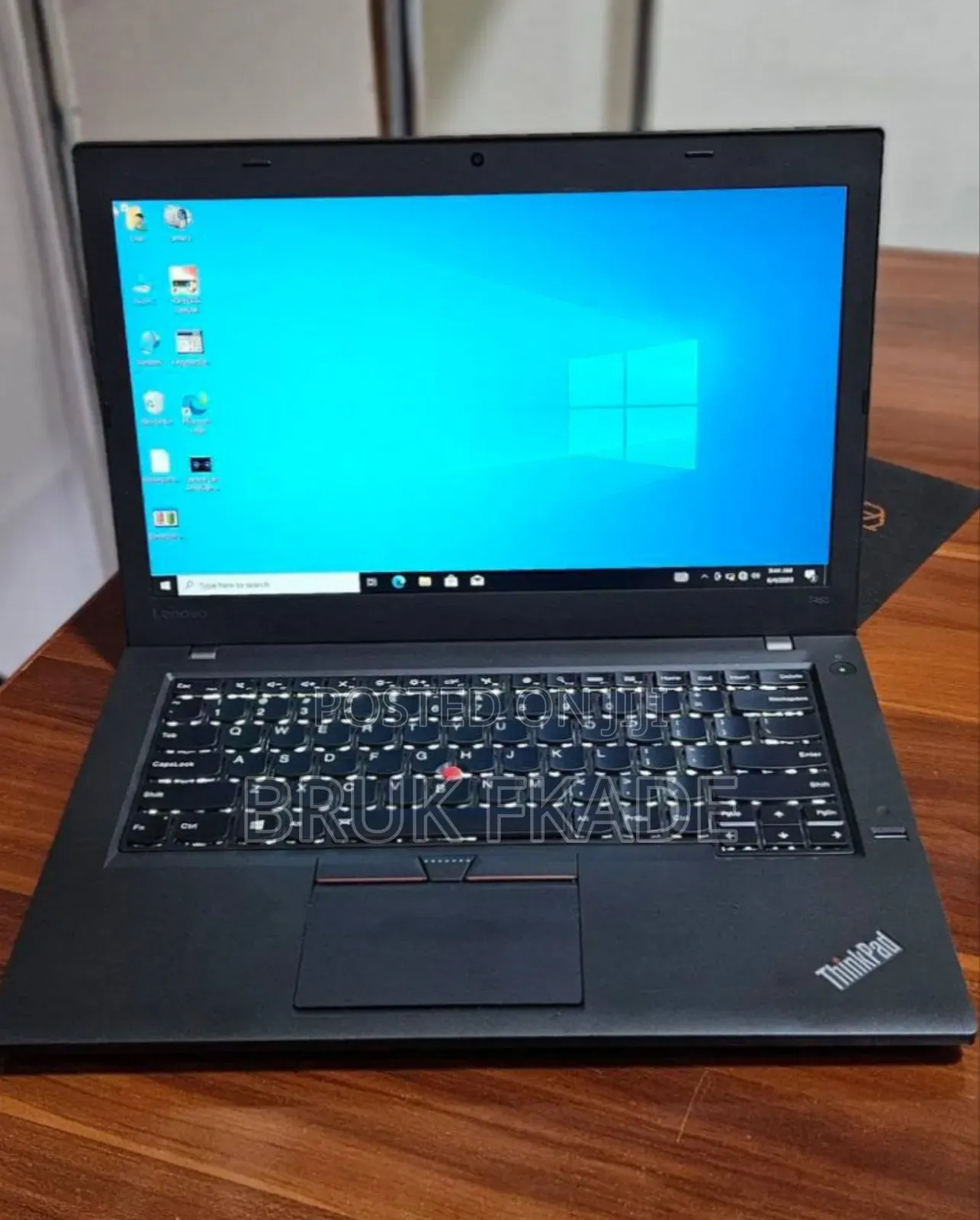 New Laptop Lenovo ThinkPad T460 8GB Intel Core I7 SSD 256GB