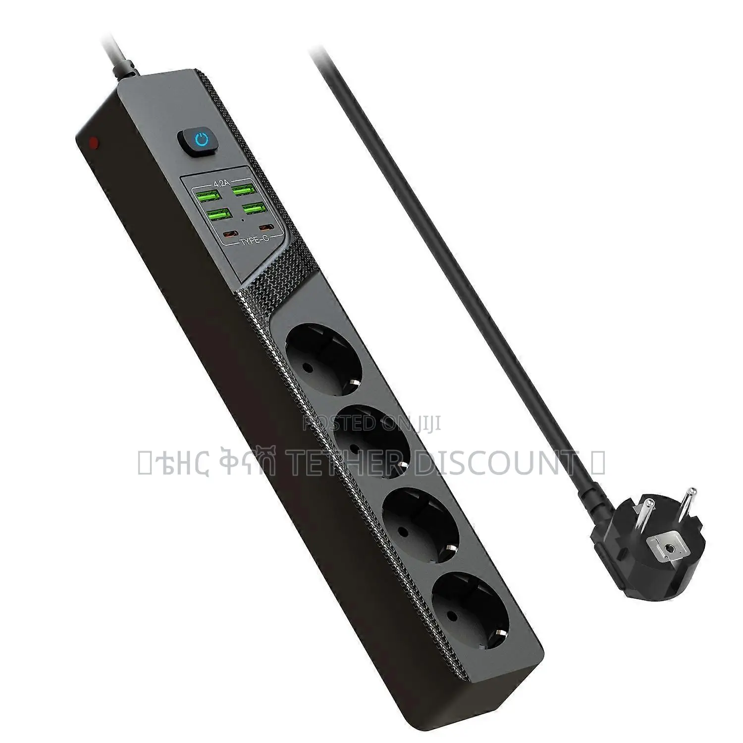 Power Socket 100%Original 6usb +4power Socketssee እይ