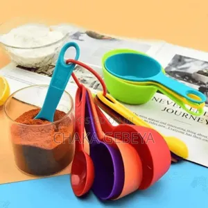Baking Cooking Essential - Nested Measuring Cups in Bright Colors