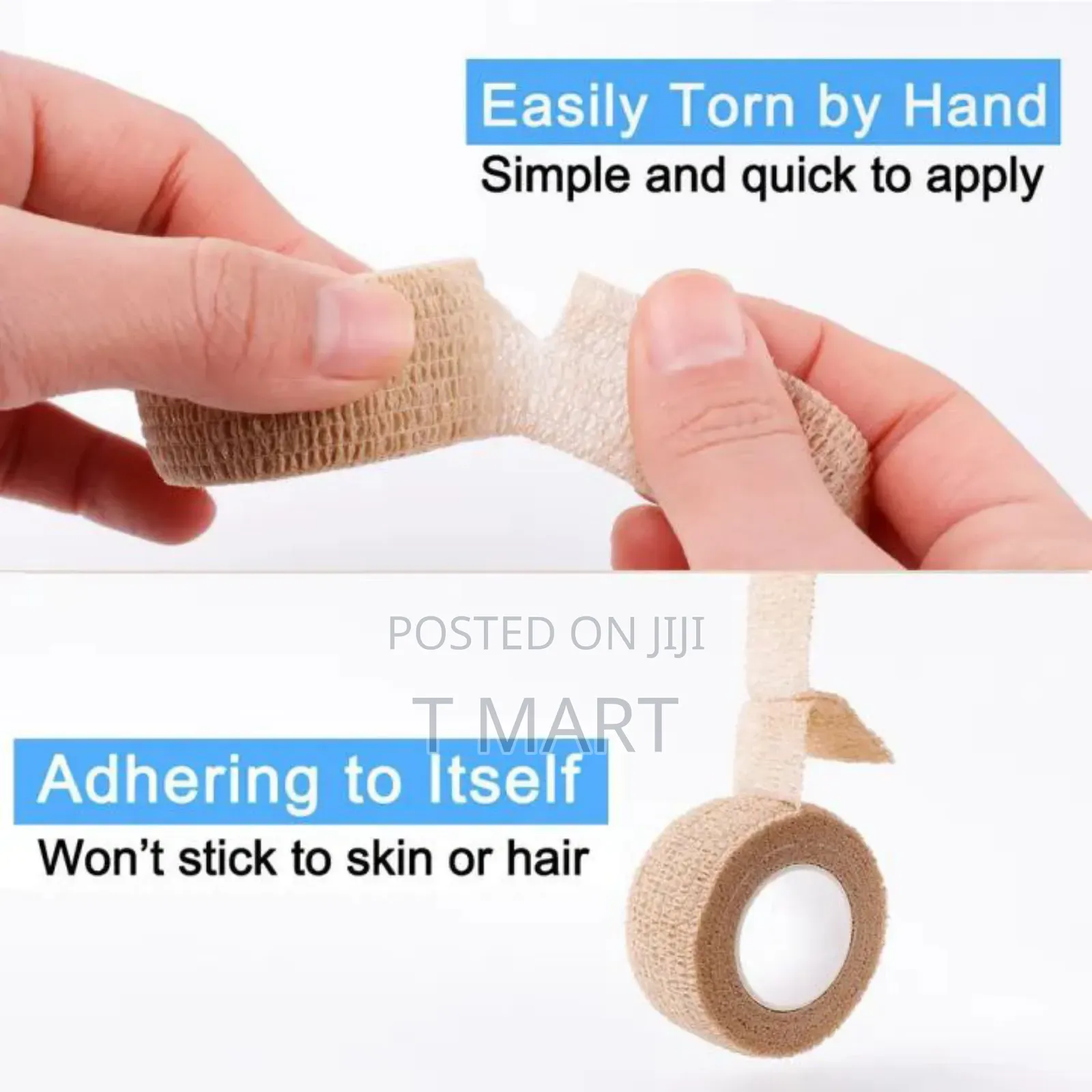 3 in 1 Sport Self Adhesive Elastic Bandage