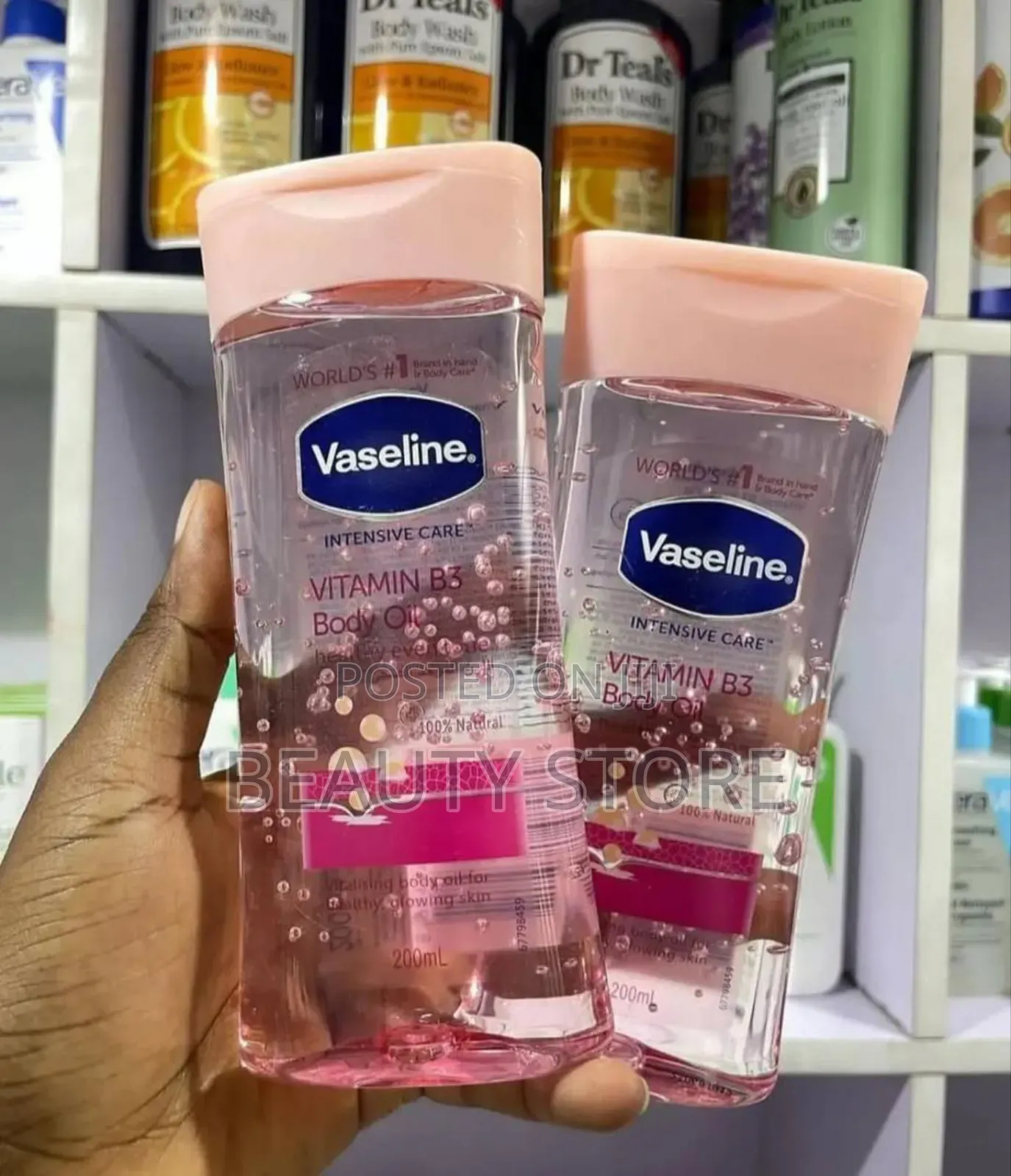 Vaseline Intensive Care Vitamin B3 Body Oil