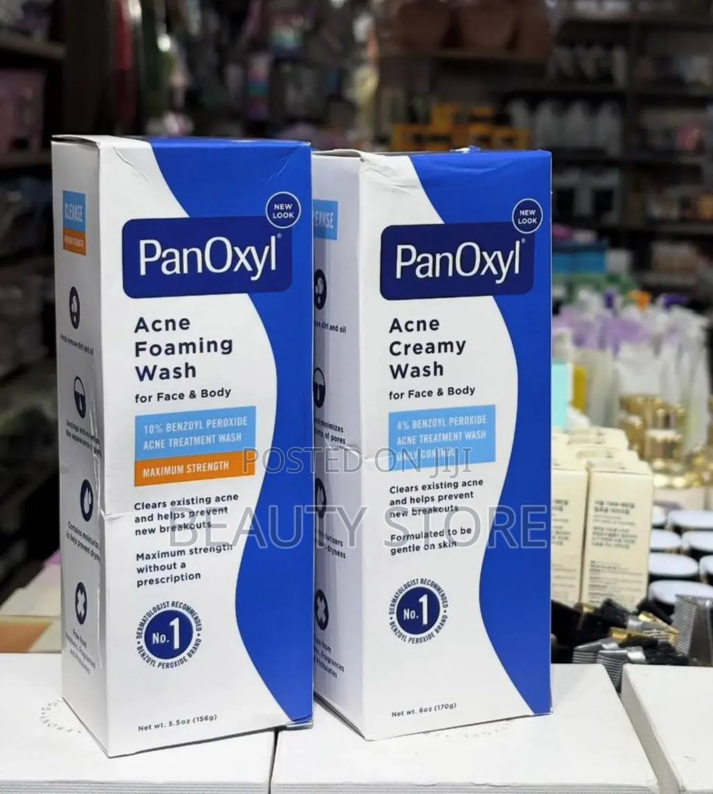 Panoxyl Acne Washes 4 and 10%