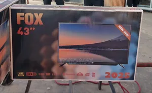 Fox Tv 43” Smart Android – Double Glass | Original | Strong Screen