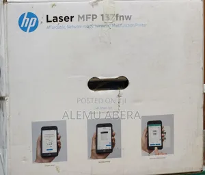Hp Laser MFP 137fnp Affordable Network Ready Wireless Multifunctio