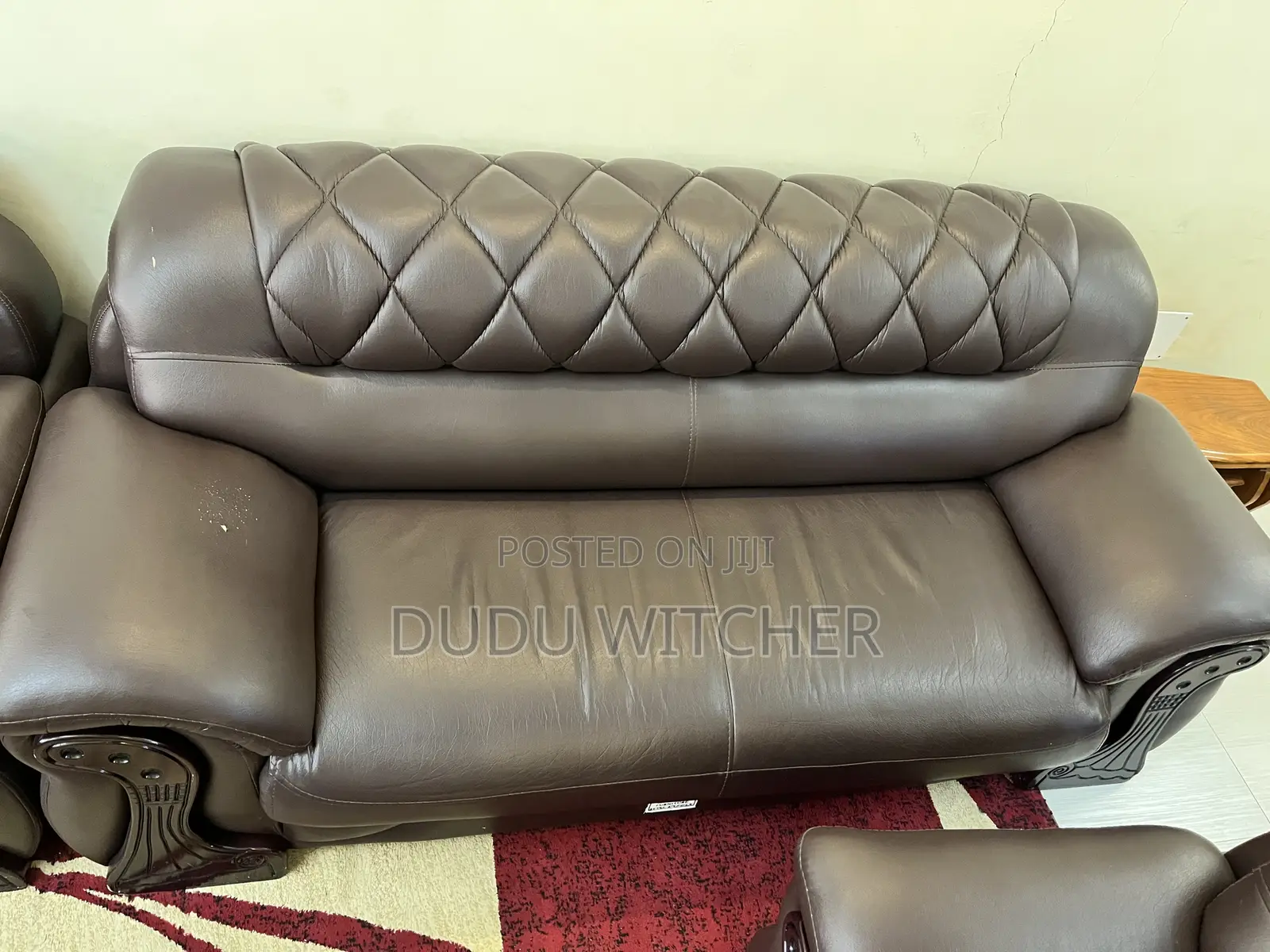 Full Sofa Brown Used