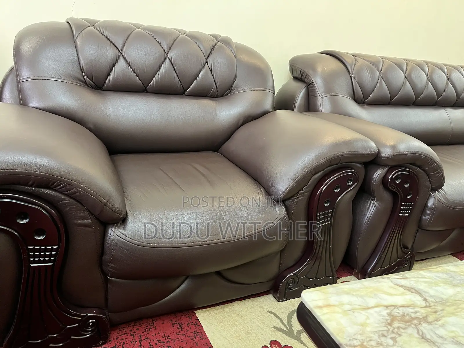 Full Sofa Brown Used