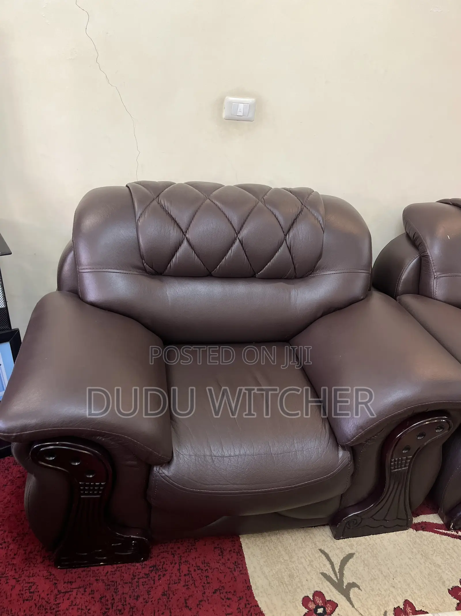 Full Sofa Brown Used