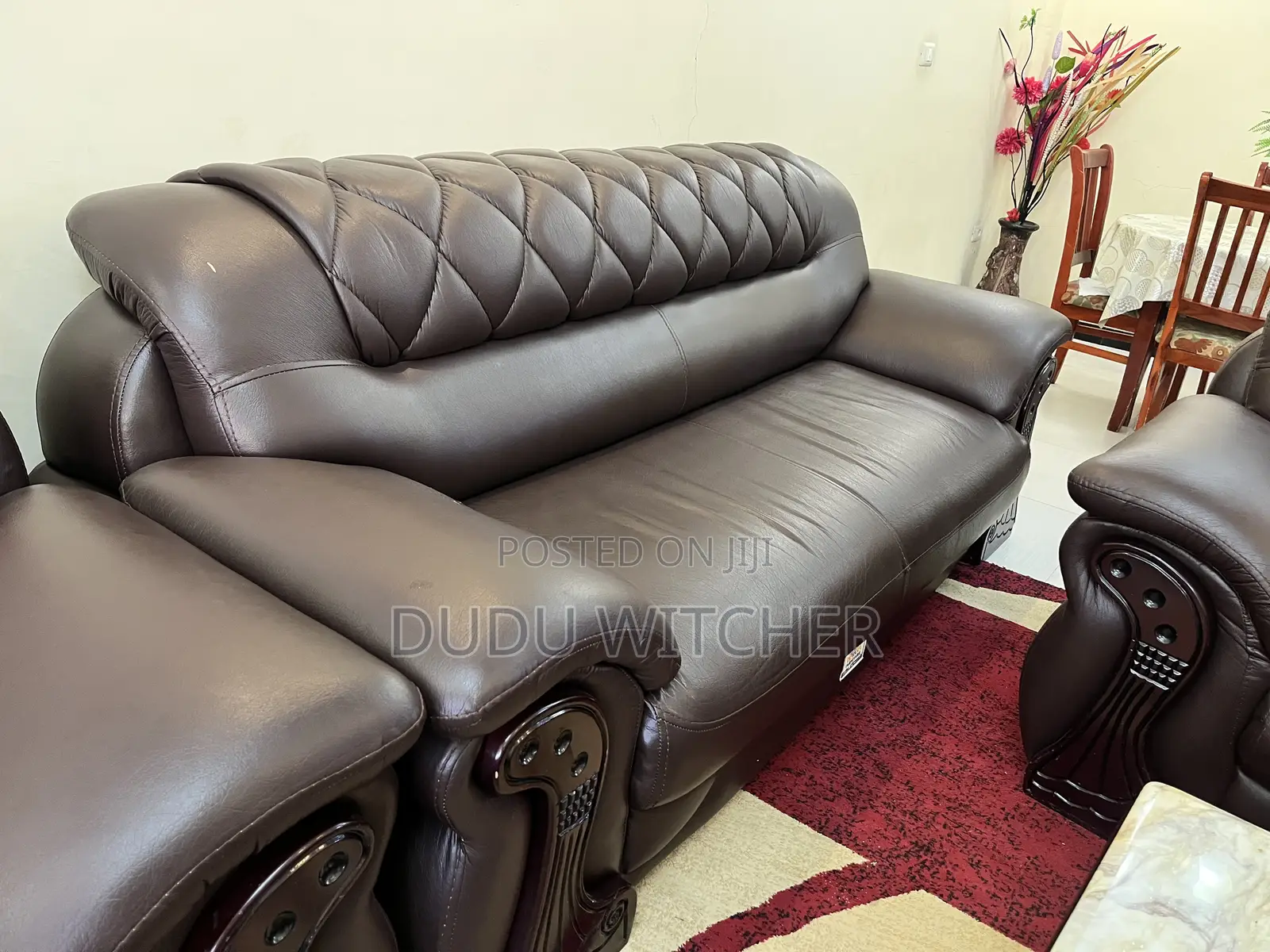 Full Sofa Brown Used