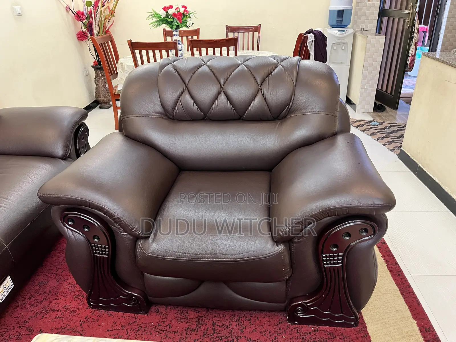 Full Sofa Brown Used