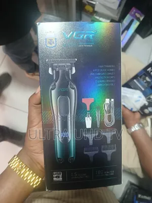 VGR v-998 Professional Cord/Cordless Hair Trimmer. Key Features