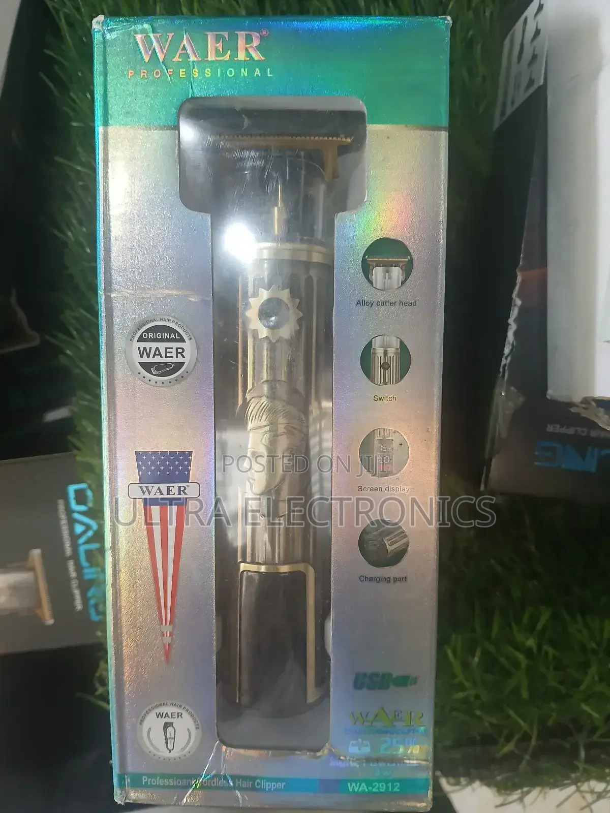 Waer Professional Hair Clipper, Model Wa-2912.