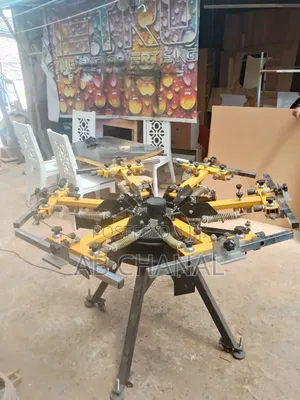 Manual Rotary Screen Printing Press