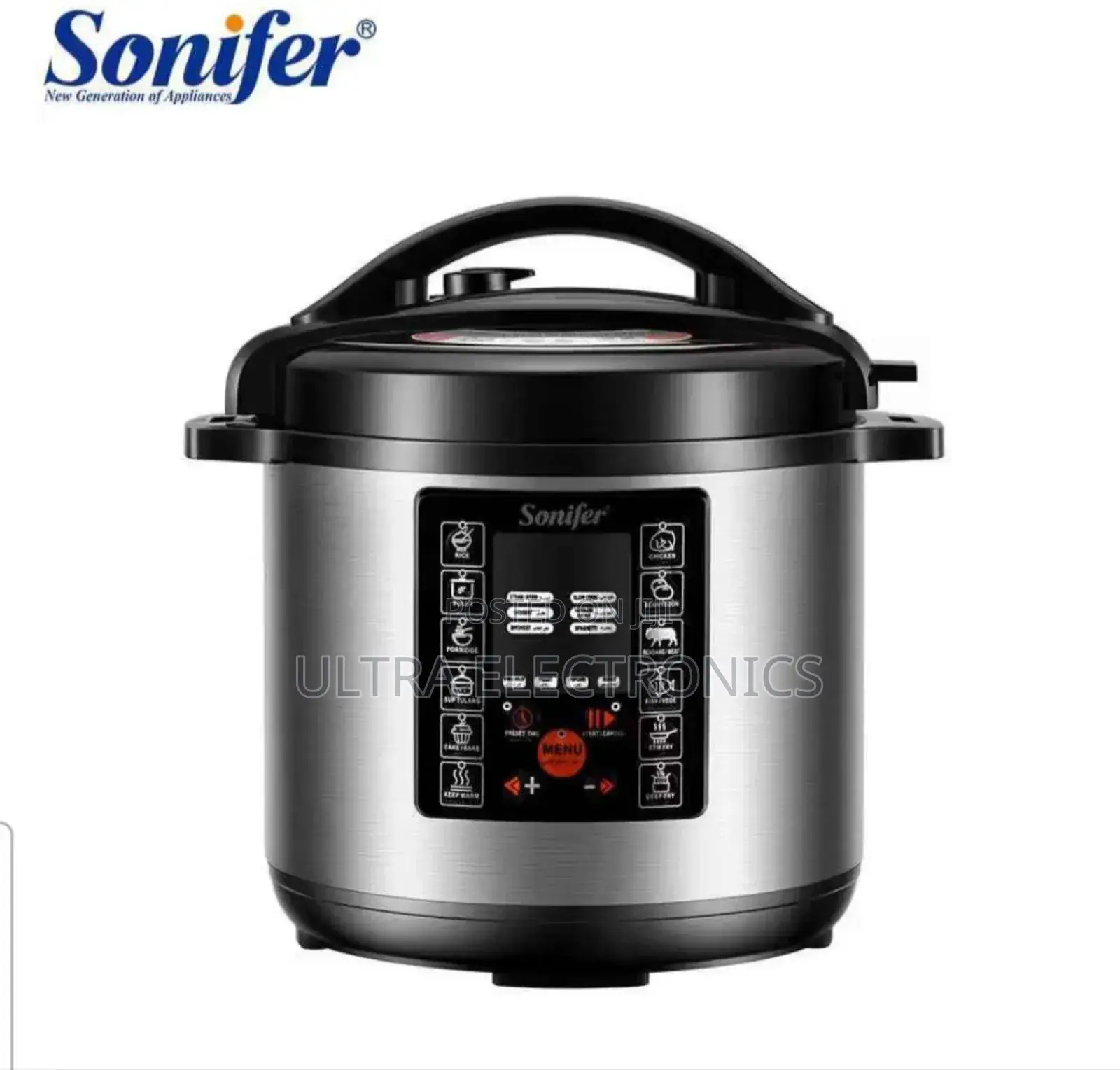 Sonifer Sf-4031 6-Liter Multifunctional Electric Pressure Cooker
