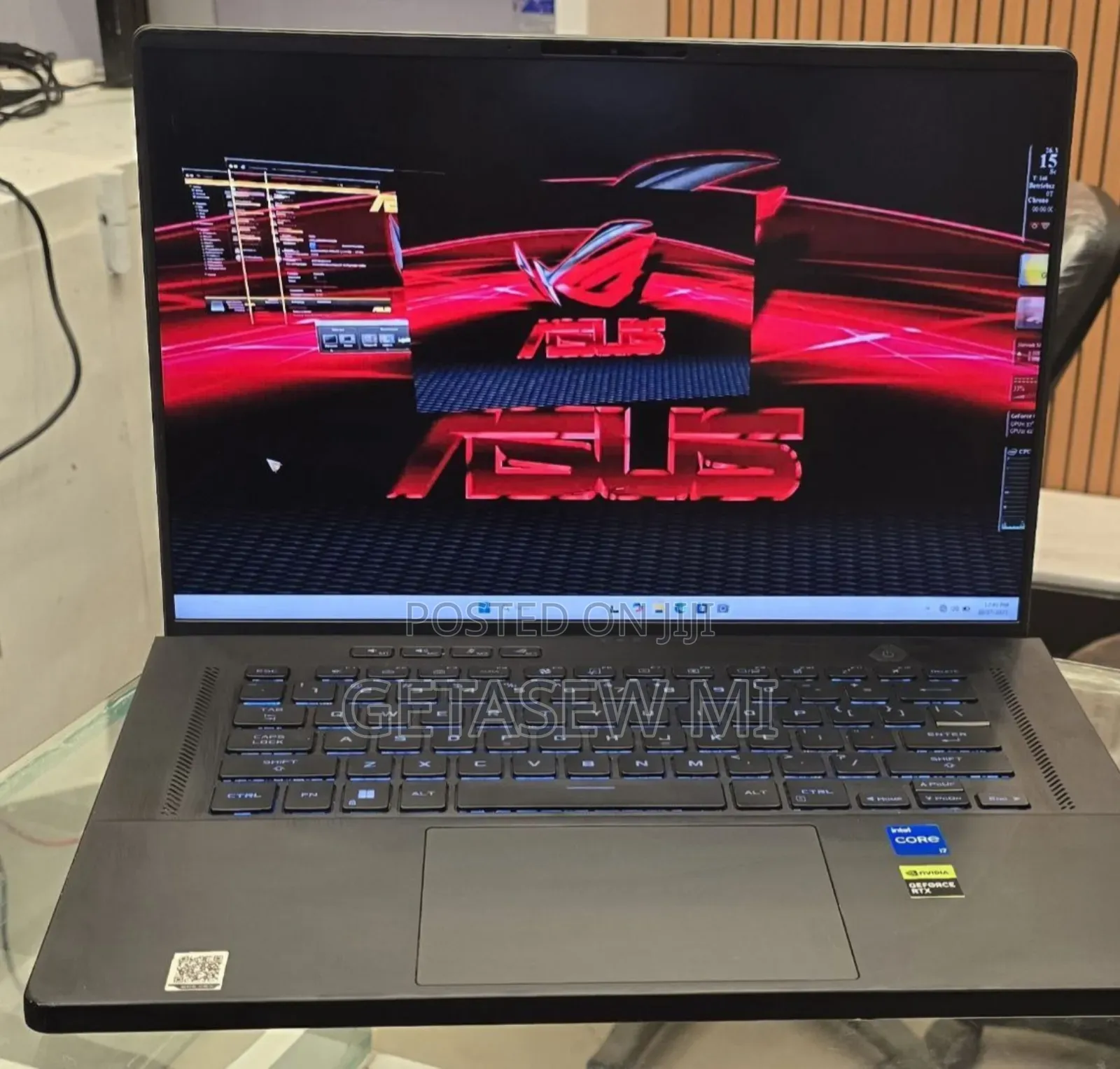 New Laptop Asus ROG Zephyrus G15 16GB Intel Core I7 SSD 512GB