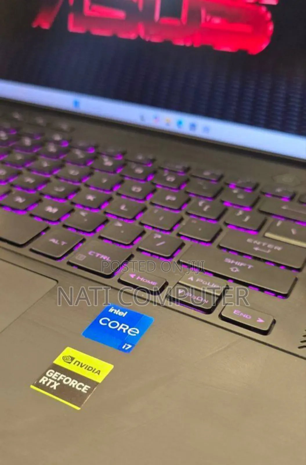 New Laptop Asus ROG Zephyrus G15 16GB Intel Core I7 SSD 512GB