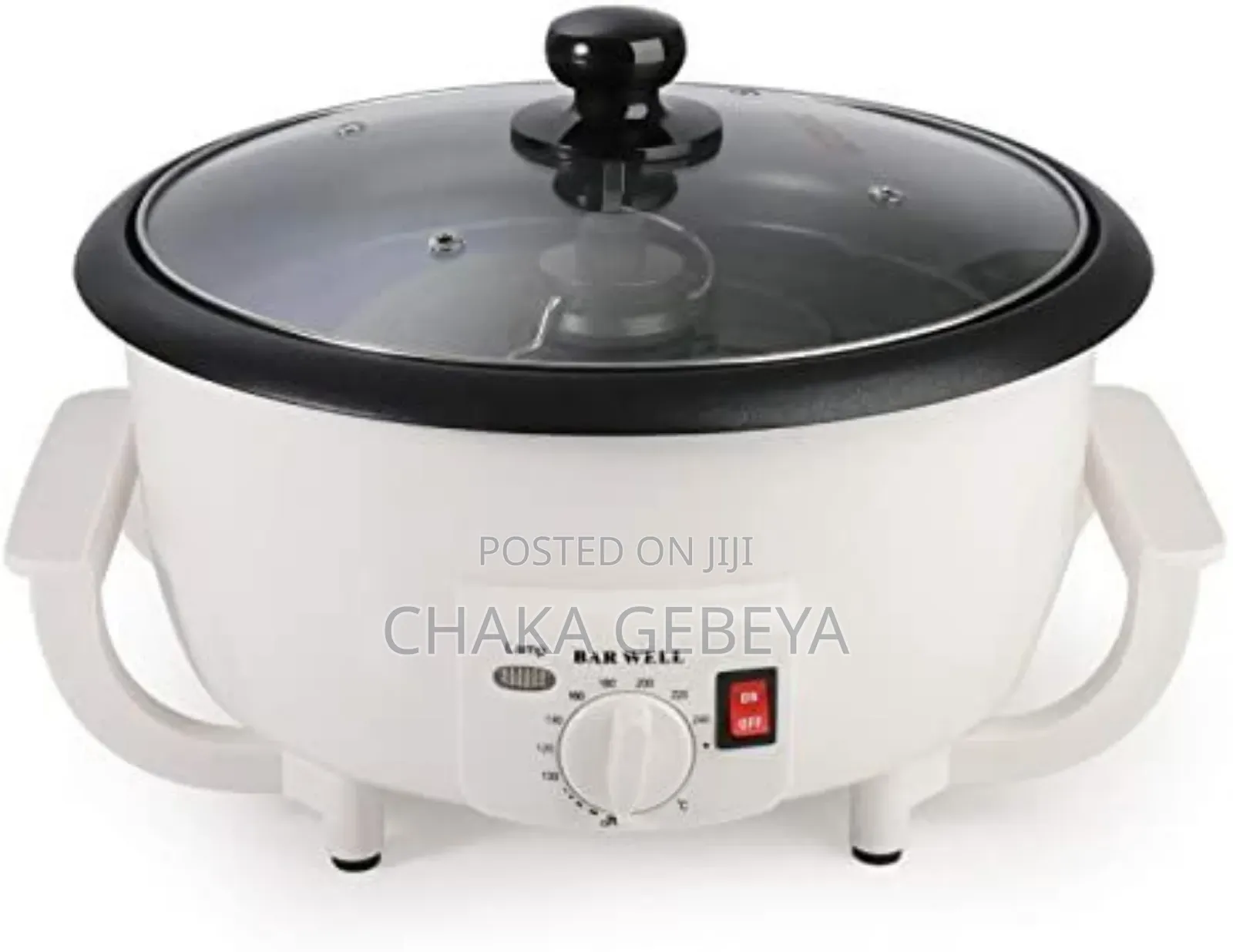 Electric Grain Roaster for Coffee, Peanuts Nuts | 3 Roast Levels