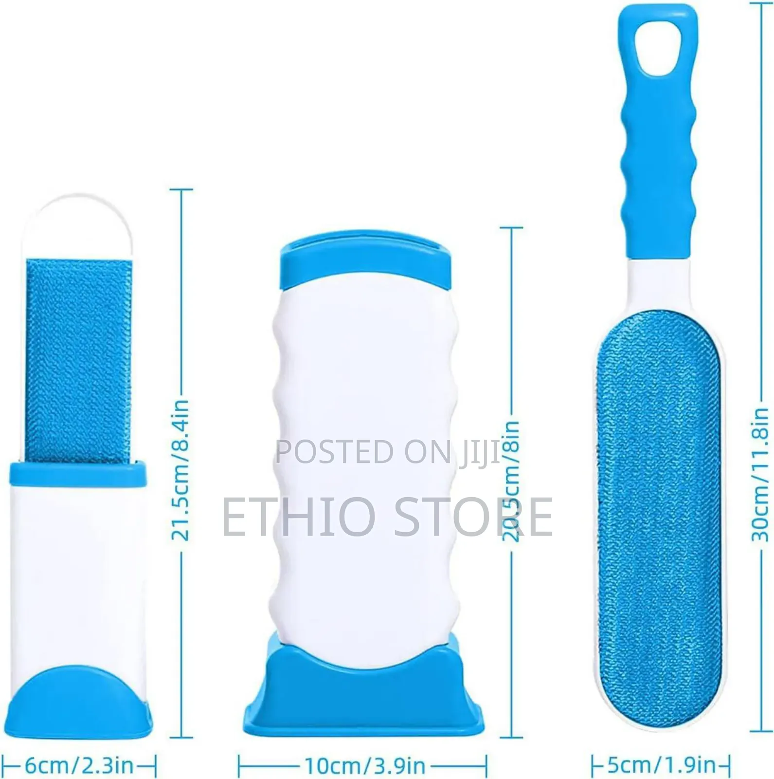 Reusable Pet Fur Remover With Self-Cleaning Base