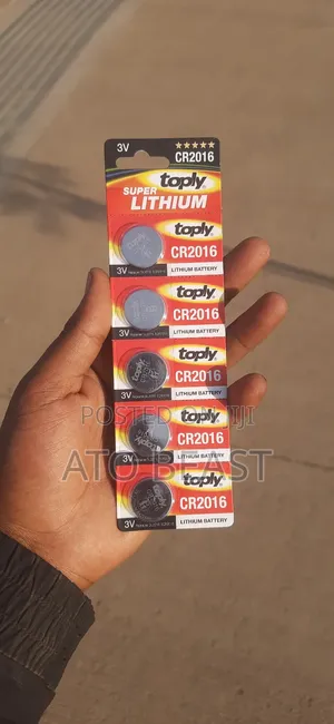Toply Cr2016 3v Lithium Button Cell Batteries.