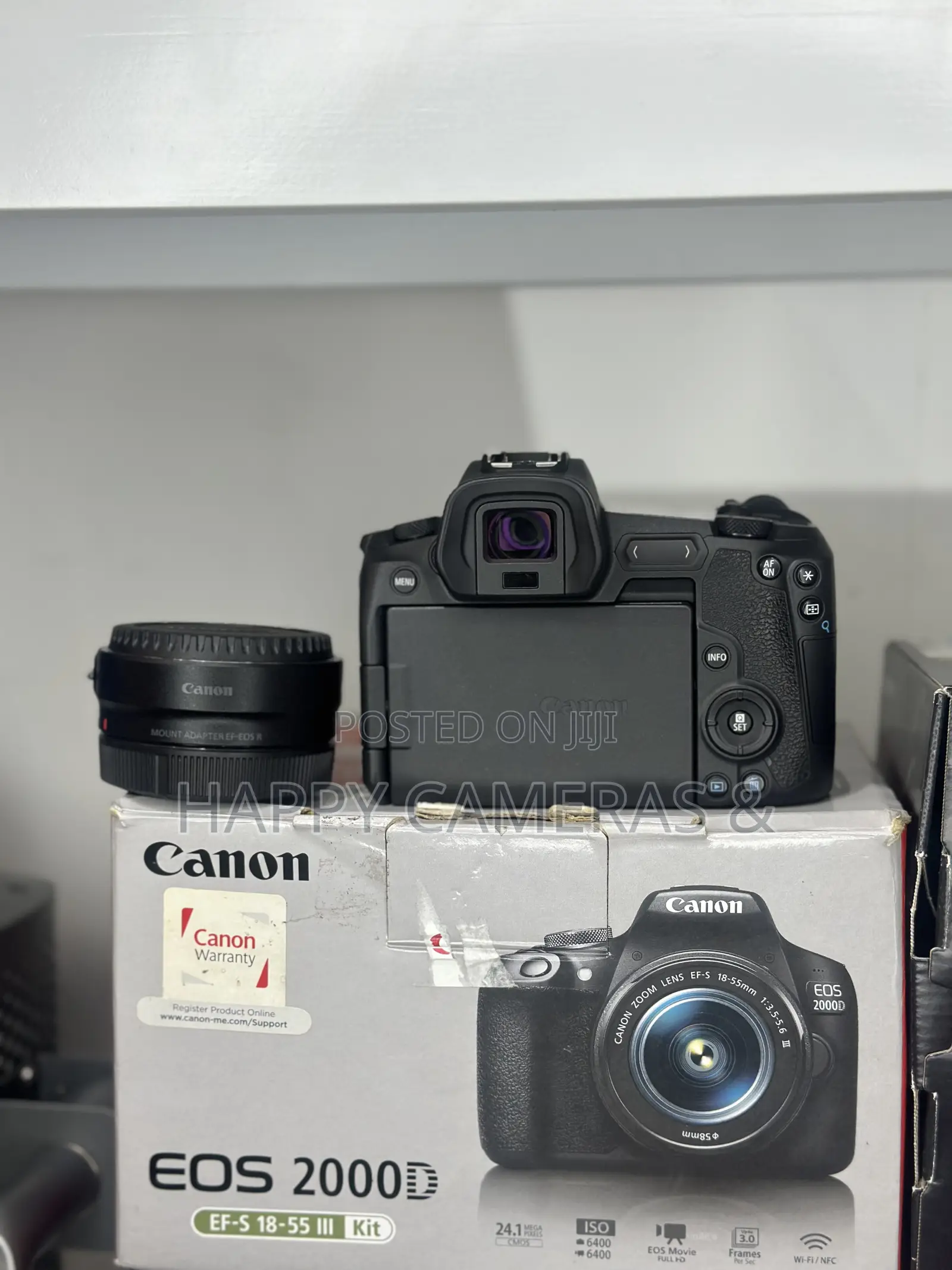 Canon Eos R + Mount Adapter