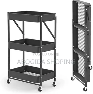 3- Tier Rolling Cart Organizer
