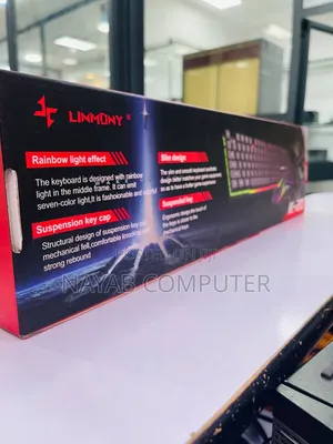 የሚበራ Gaming Keyboad and Mous3