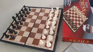 Foldable Chess Board – Complete Set – New