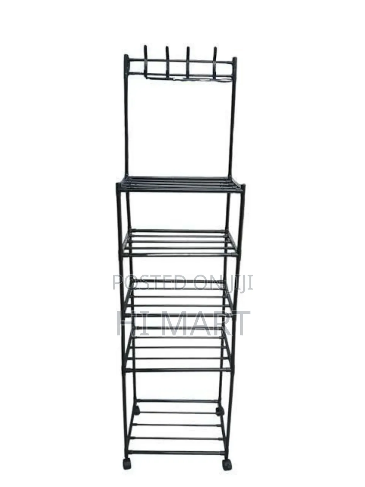 High Quality 5 Layer Hook Storage Rack