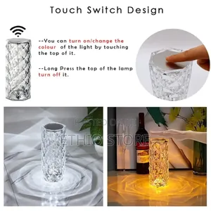 Rose Diamond Table Lamp