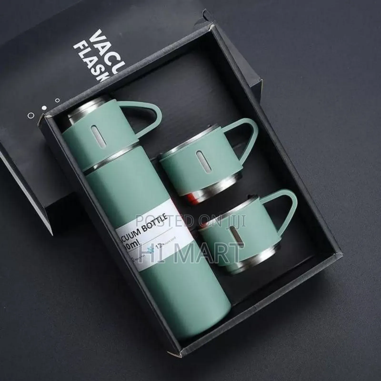 500ml High Quality Vaccum Flask Set(With 3 Cups)