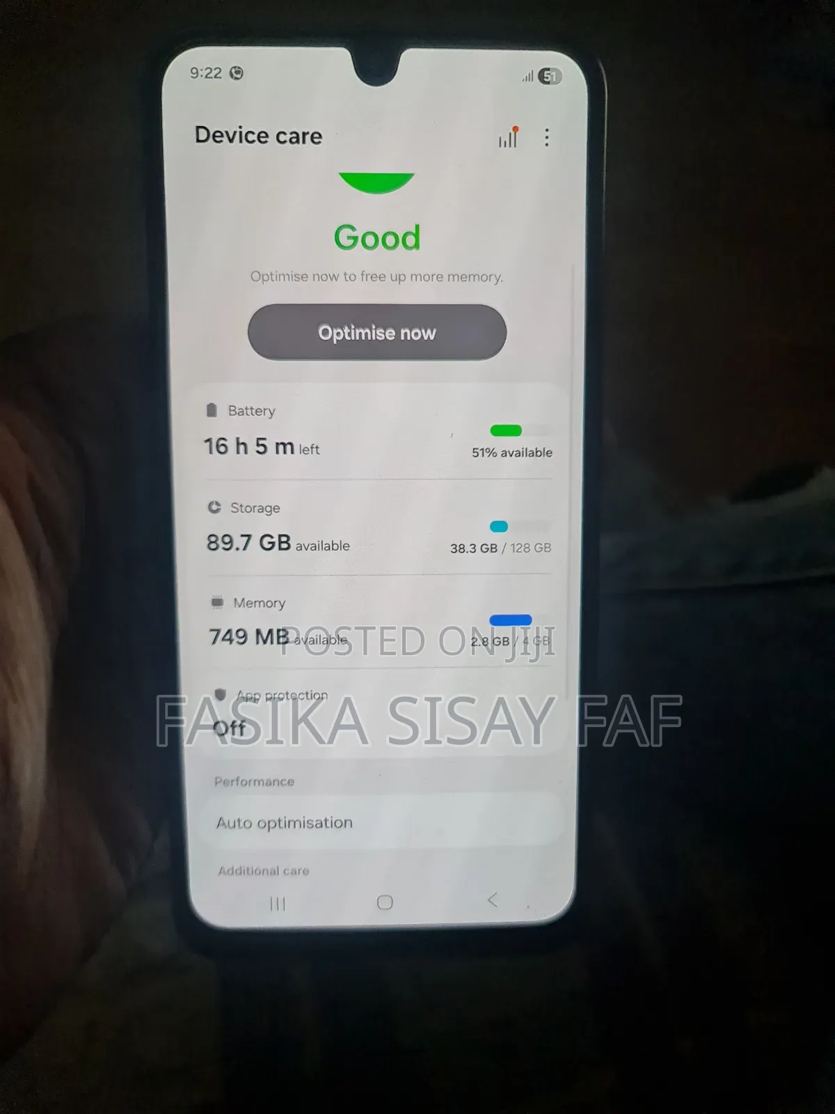 New Samsung Galaxy A17 5G 128 GB Black