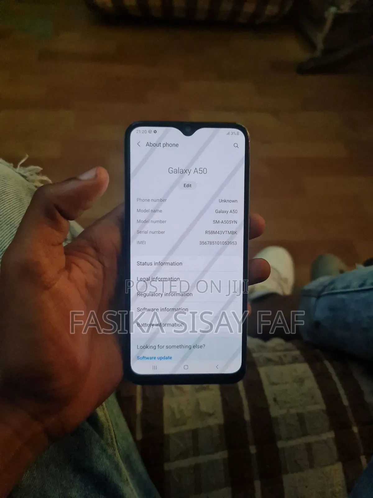 Samsung Galaxy A50 64 GB White