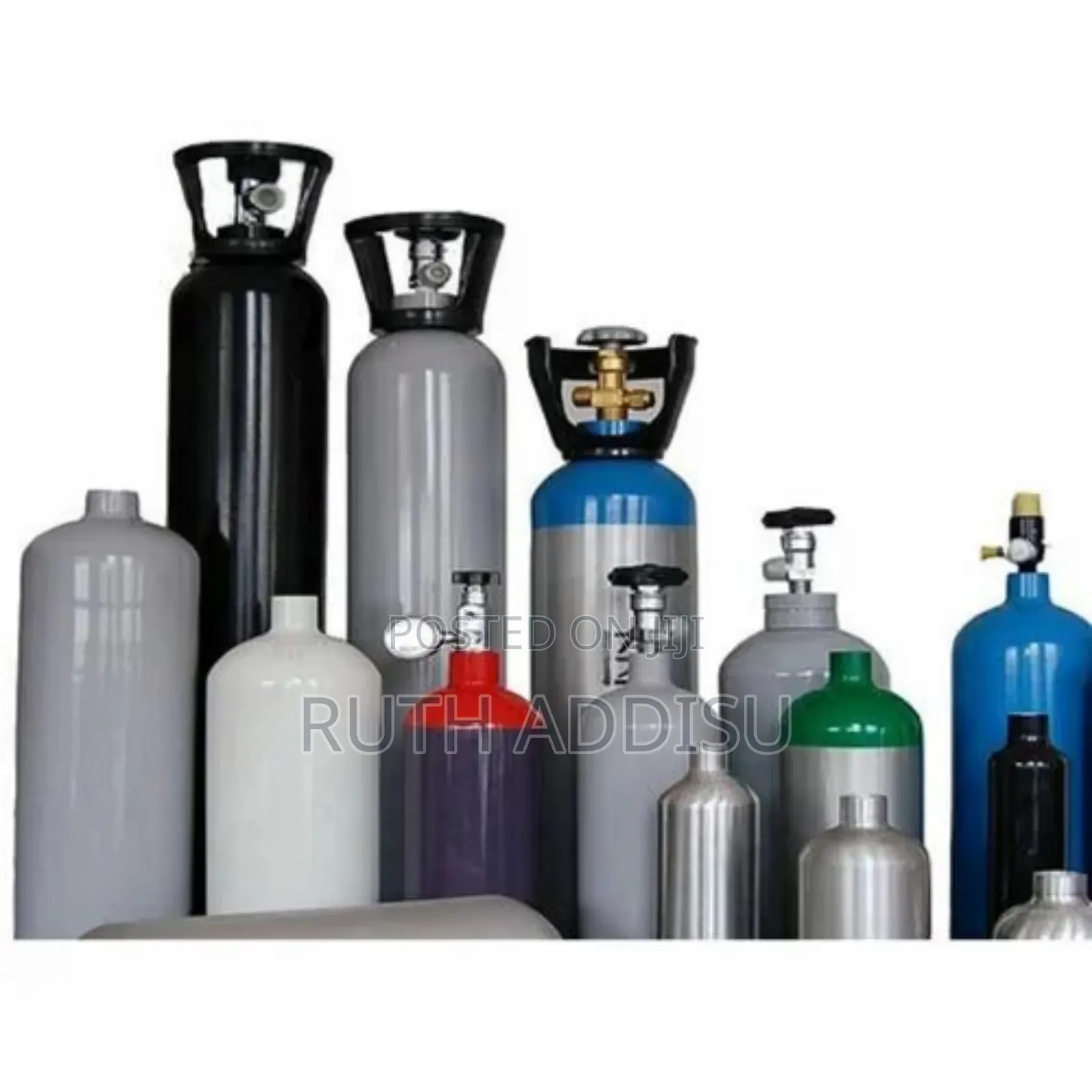 50l Medical Oxygen Cylinder With Valve Direct Sale, High Pressure