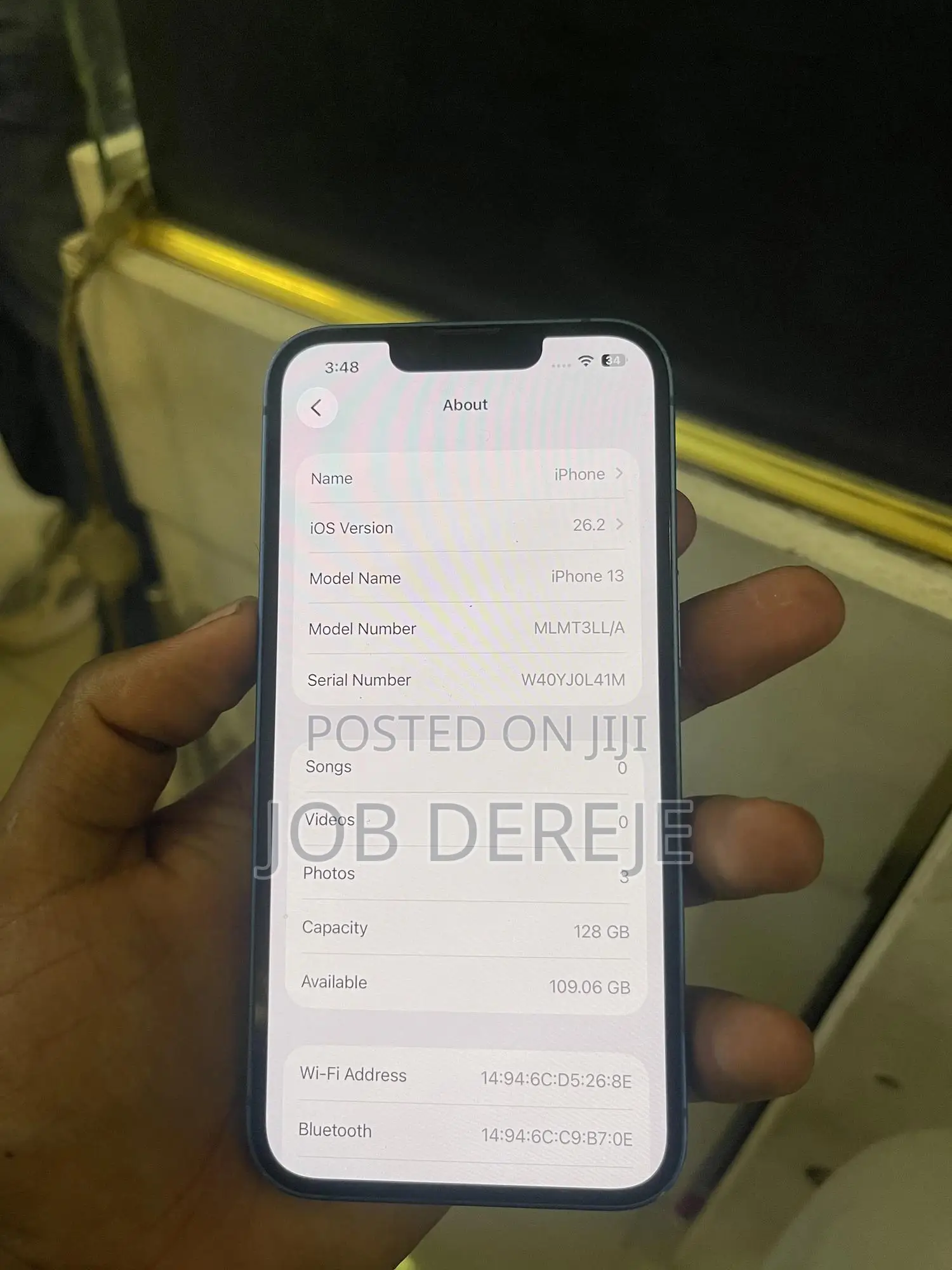 New Apple iPhone 13 128 GB Blue