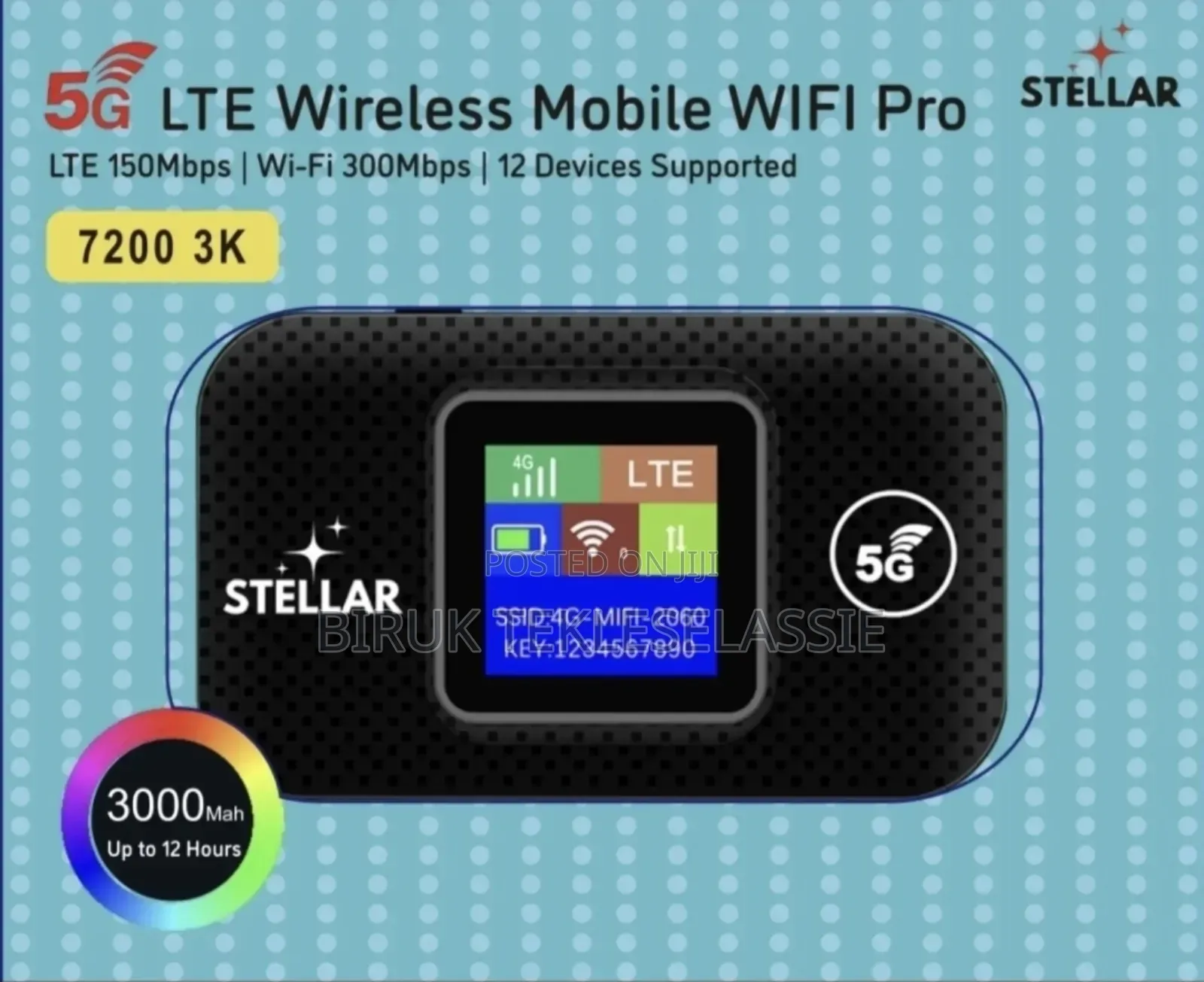 Stellar 4g 7200 | 4g Wifi Router