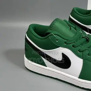 Air Jrdan Low Pin Green Fashion Sneaker