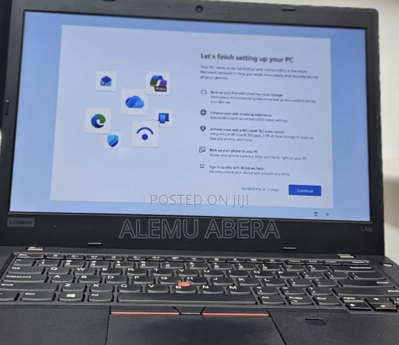New Laptop Lenovo ThinkPad L480 8GB Intel Core I5 SSD 256GB