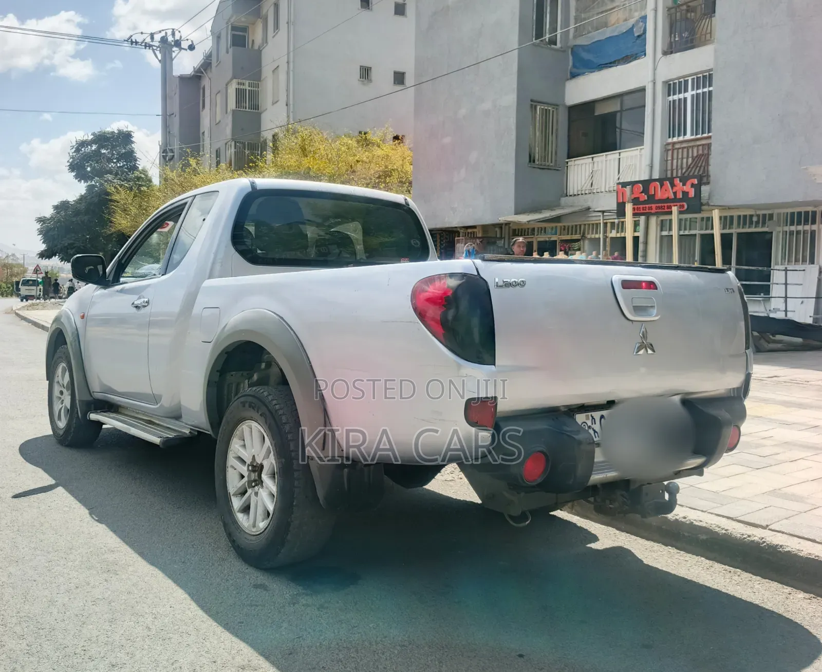 Mitsubishi L200 2007 Maroon