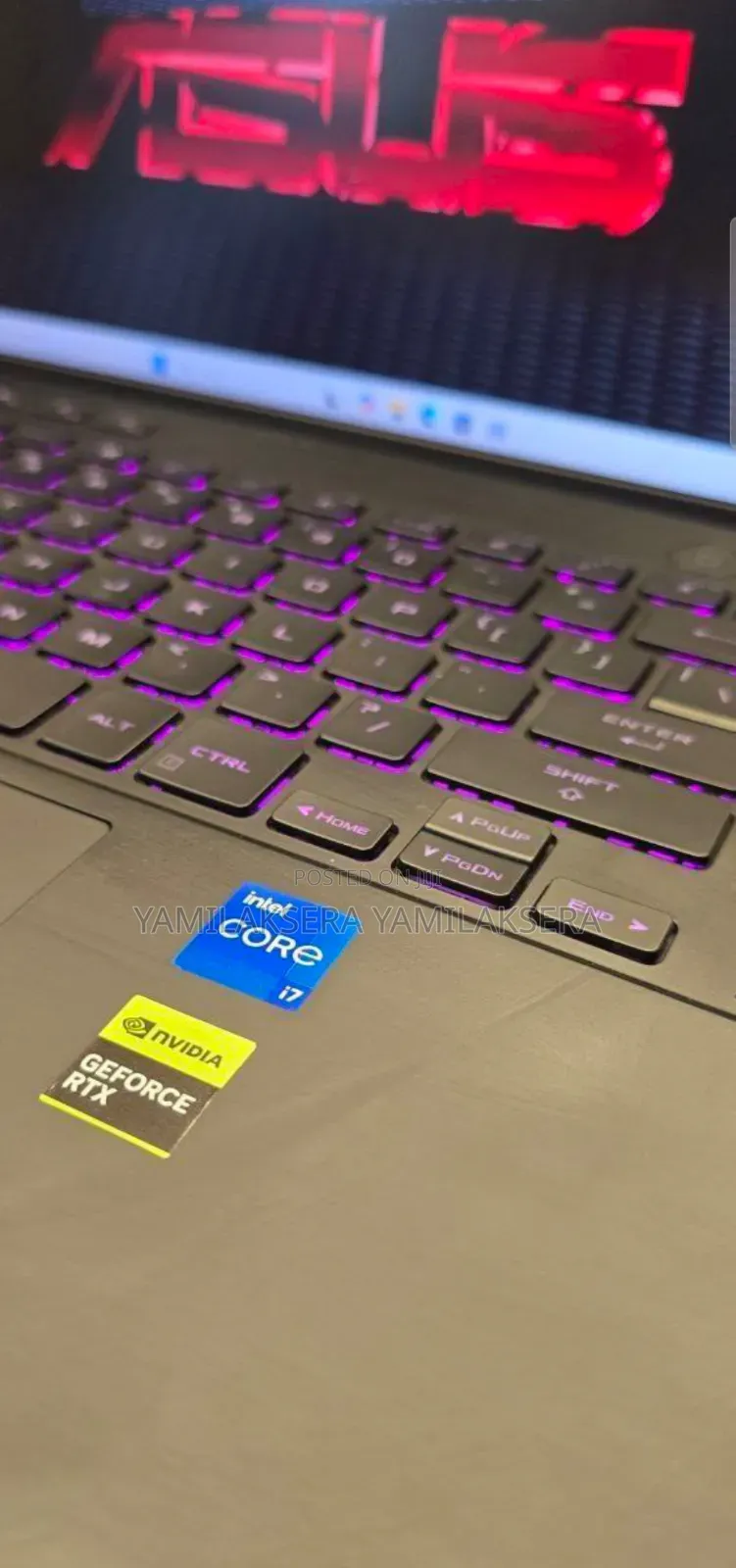 New Laptop Asus ROG Zephyrus G15 16GB Intel Core I7 SSD 1T