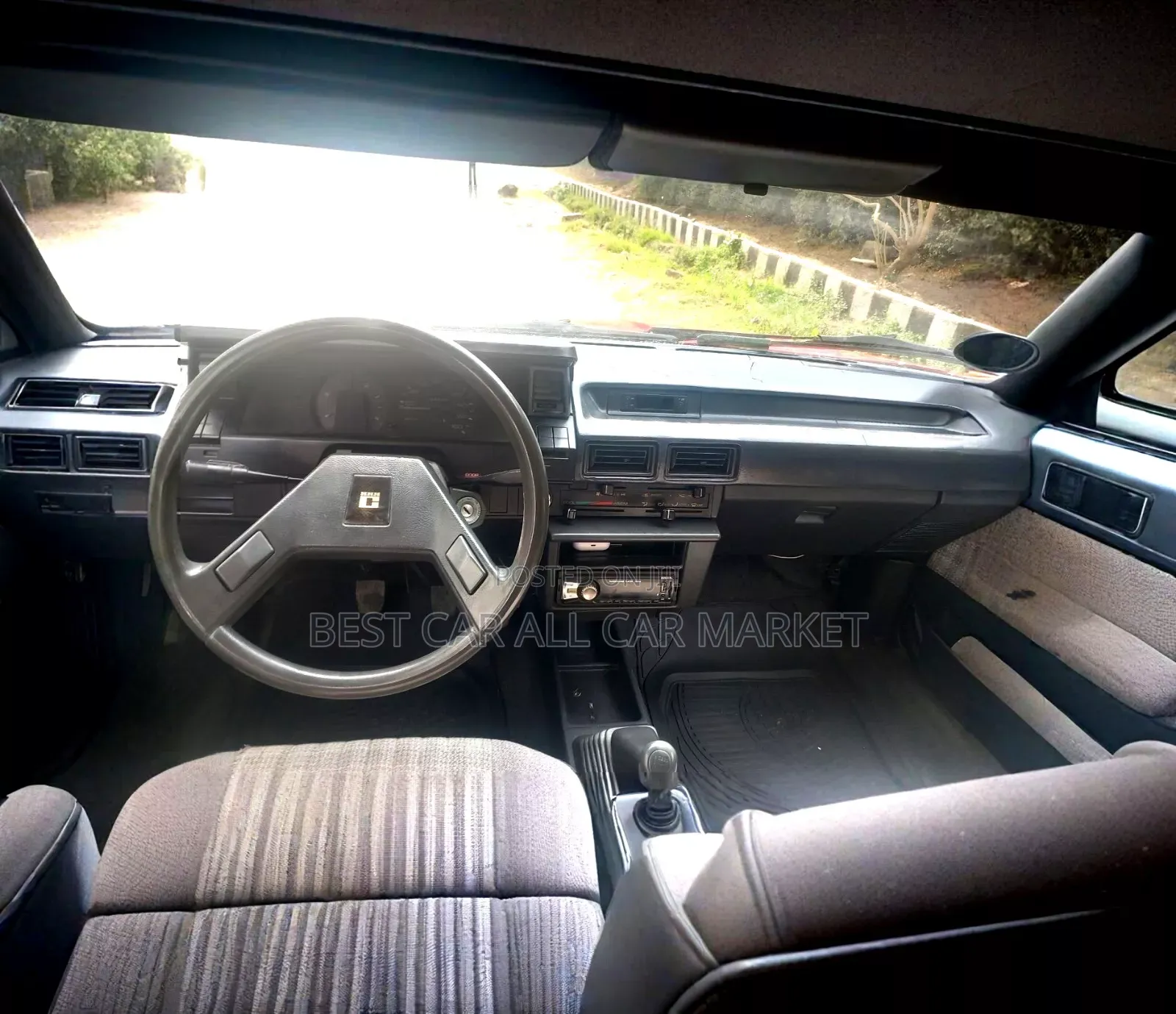 Toyota Corolla II 1987 Red