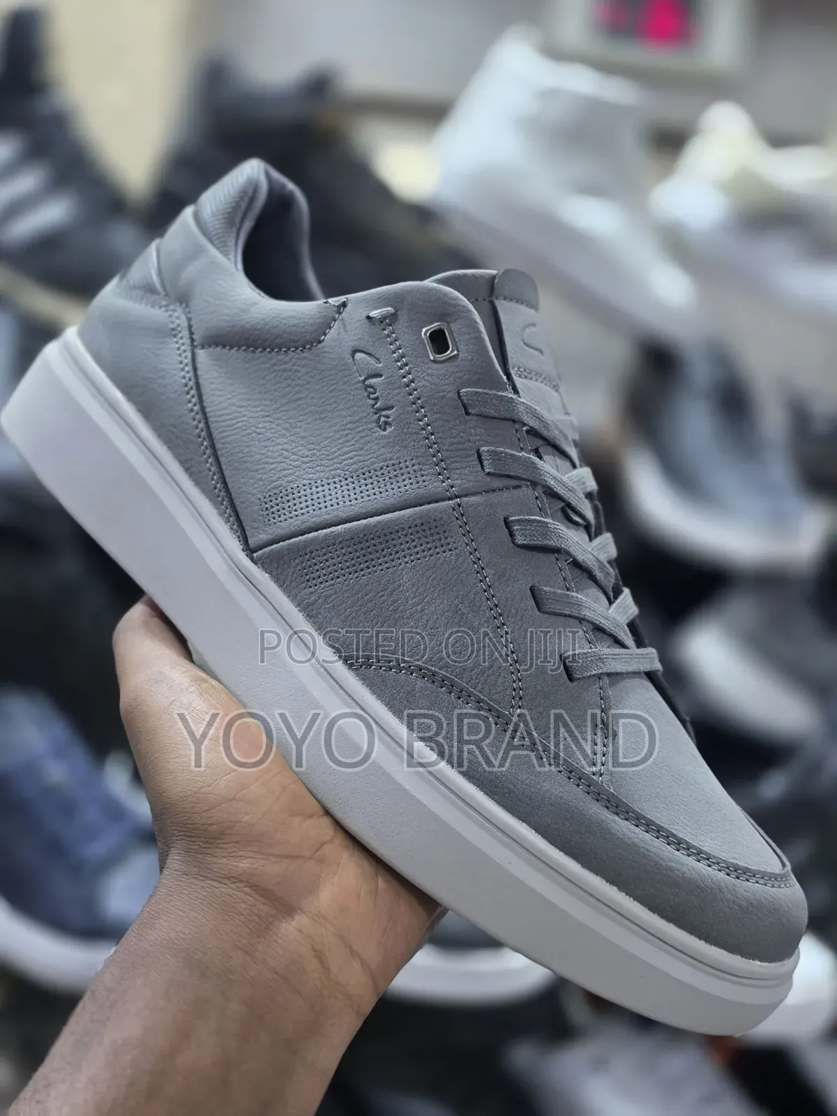 New Arrival Clarks Lather Fashion Shoes