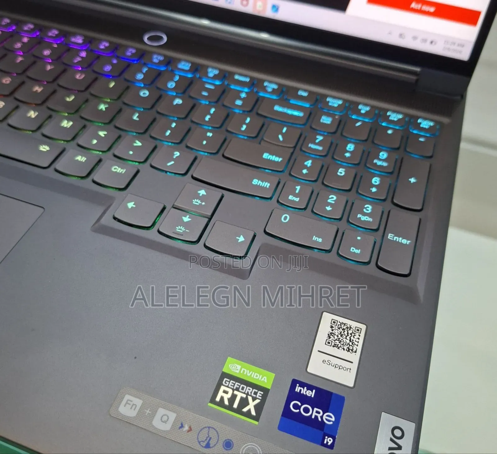 New Laptop Lenovo Legion 5 16GB Intel Core I9 SSD 1T